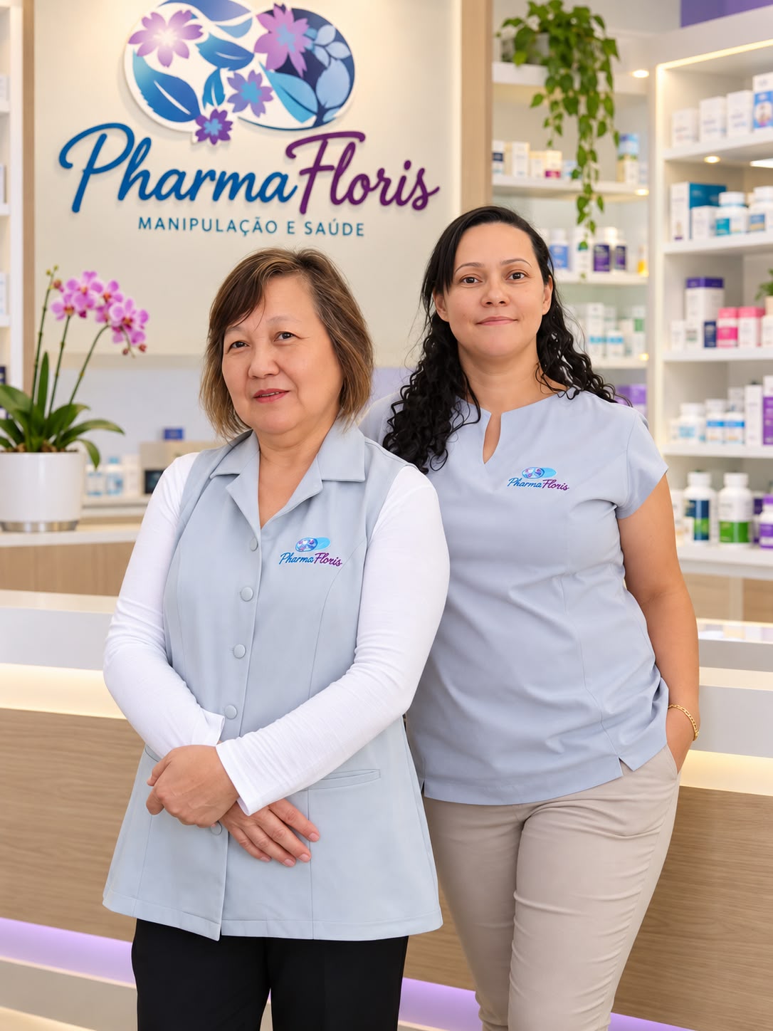 Equipe Pharma Floris em outro momento